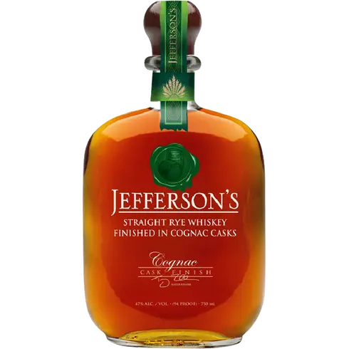 Jefferson's Straight Rye Whiskey Cognac Finish 750ml